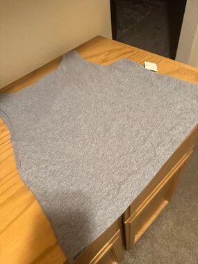 a new day Light Gray Sleeveless Knit Top